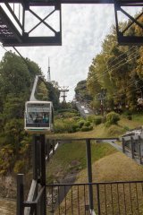 22-Cable Way to Matsuyama Castle